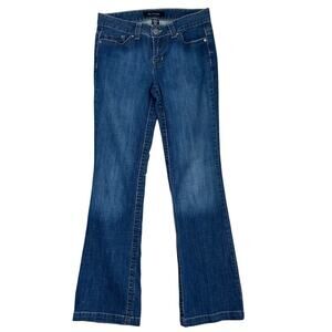Calvin Klein Jeans Bootcut Women’s Size 8 Stretch Denim Mid Rise Blue Y2K Retro